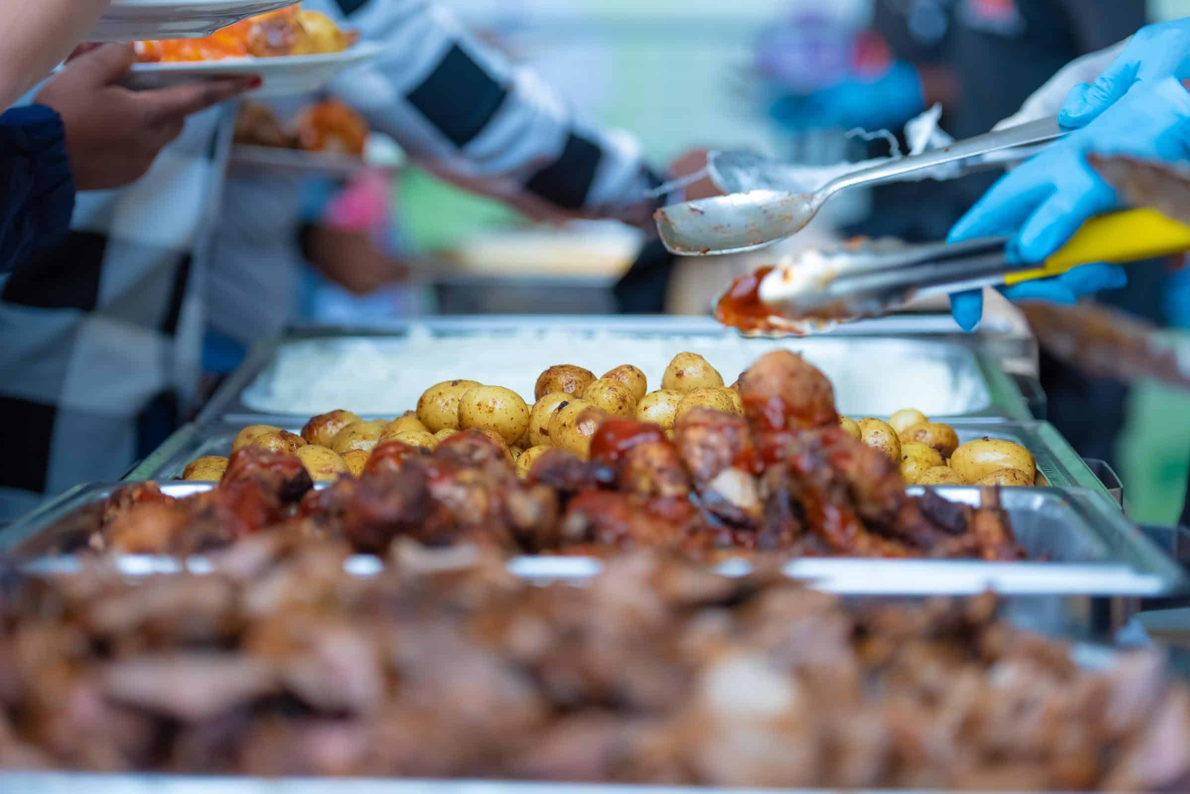 Spitbraai catering at corporate function