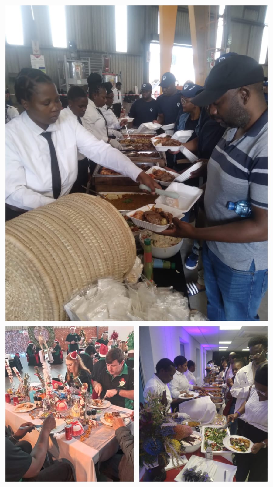 serving catering